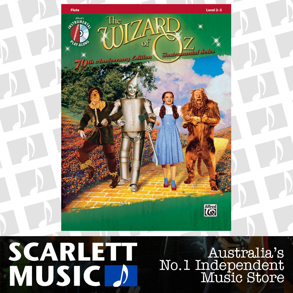 Wizard of Oz Instrumental Solos for Flute Book and CD — view 2