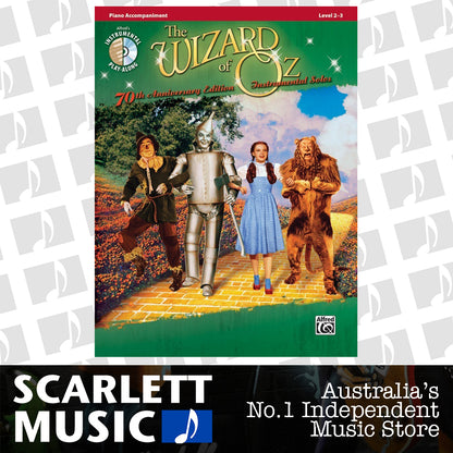 Wizard of Oz Instrumental Solos Piano Accompaniment Book/CD — view 2