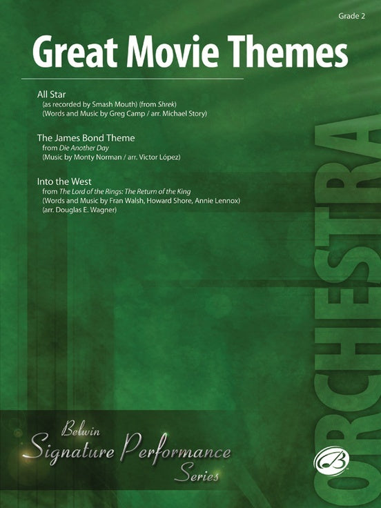 Great Movie Themes String Orchestra Gr 2