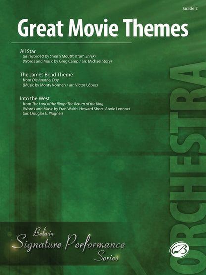 Great Movie Themes String Orchestra Gr 2