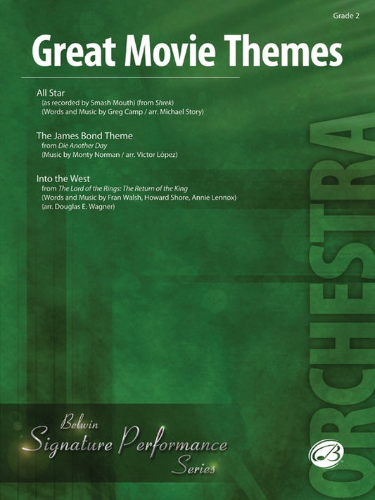 Great Movie Themes String Orchestra Gr 2