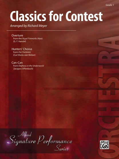 Classics For Contest String Orchestra Gr 1
