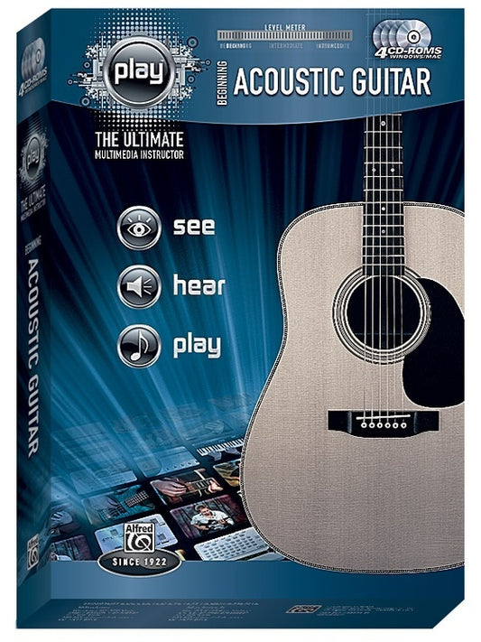 Play Beginning Acoustic Guitar CD Rom