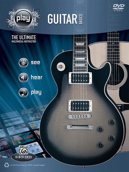 Alfreds Play Acoustic Guitar Basics Book/DVD