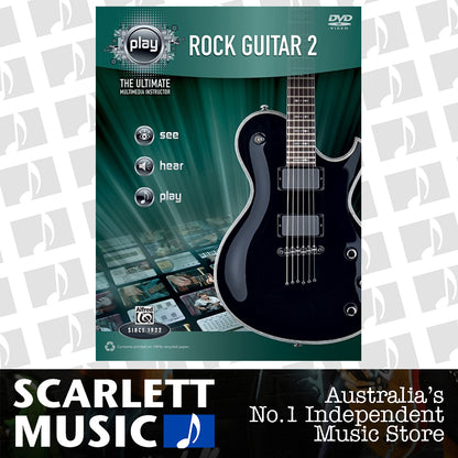 Alfreds Play Rock Guitar 2 Book/DVD — view 2