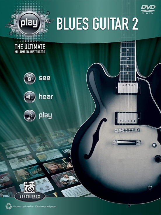 Alfreds Play Blues Guitar 2 Book/DVD