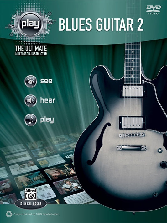 Alfreds Play Blues Guitar 2 Book/DVD