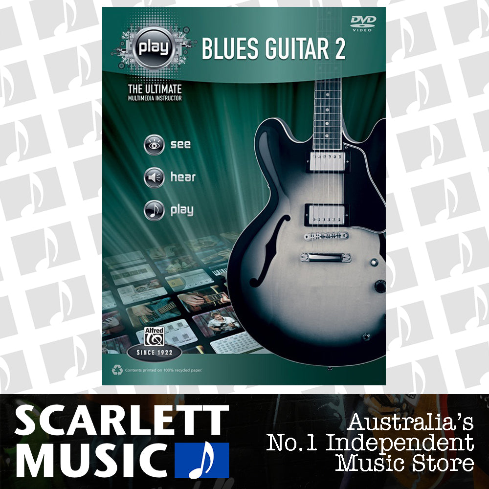 Alfreds Play Blues Guitar 2 Book/DVD — view 2