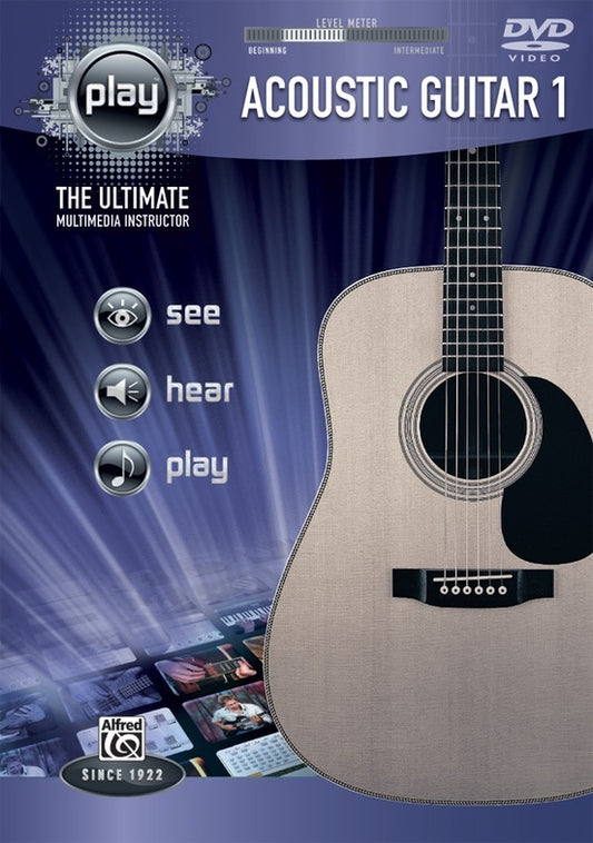 Alfreds Play Acoustic Guitar 1 DVD