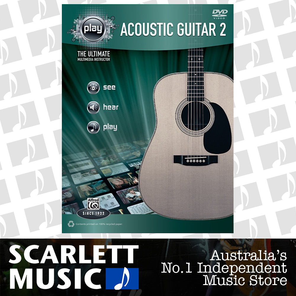 Alfreds Play Acoustic Guitar 2 Book/DVD — view 2