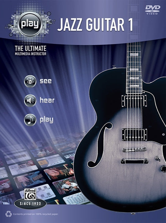 Alfreds Play Jazz Guitar 1 Book/DVD