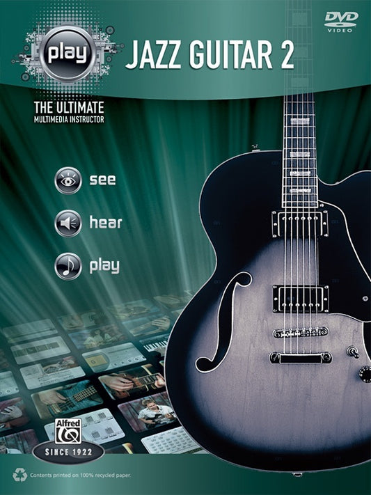 Alfreds Play Jazz Guitar 2 Book/DVD