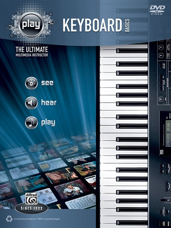 Alfreds Play Keyboard Basics Book/DVD