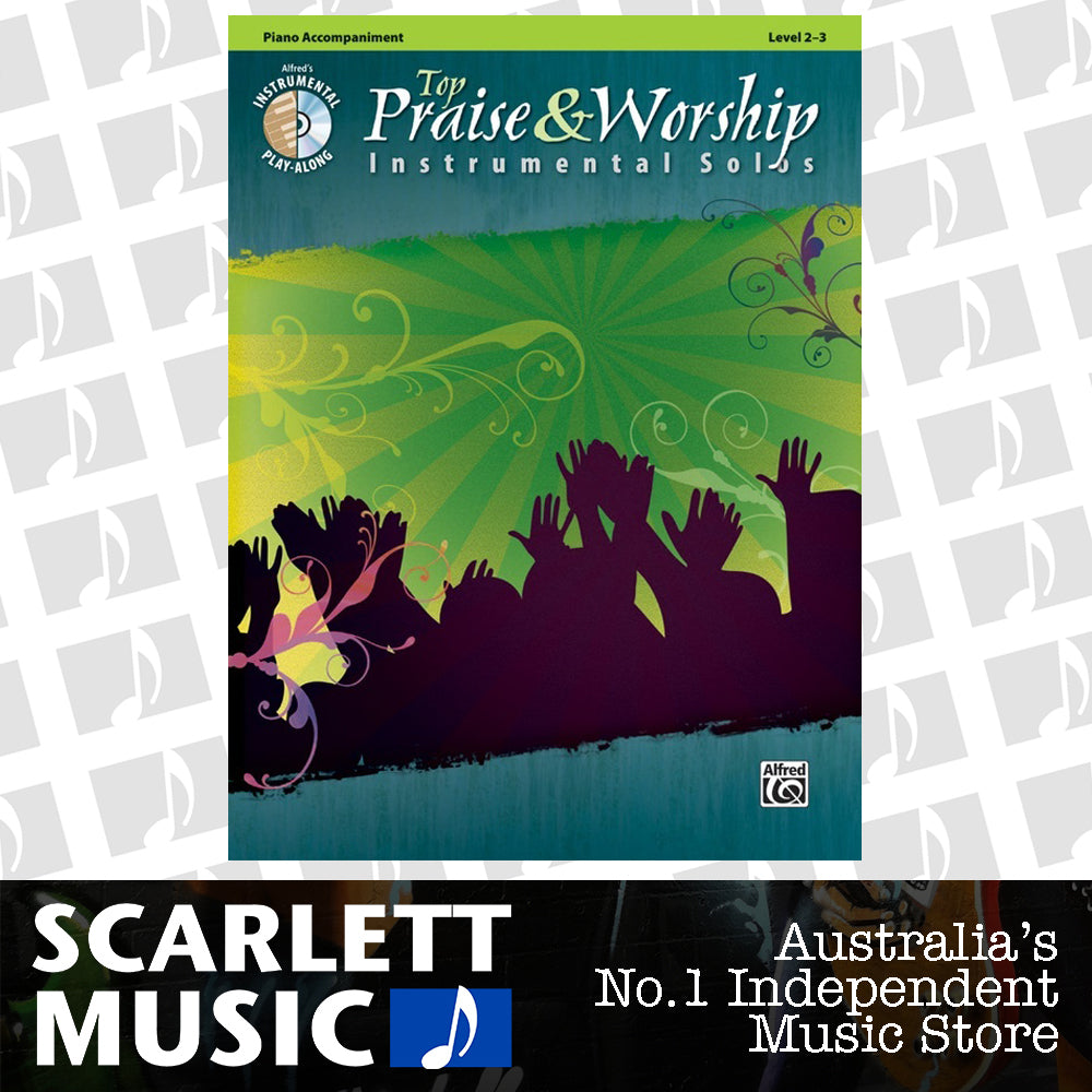 Top Praise and Worship Instrumental Solos Piano Accompaniment Book/CD — view 2