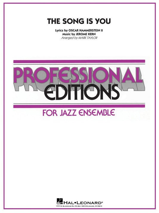 The Song Is You Je5 Sc/Pts (Hal Leonard)