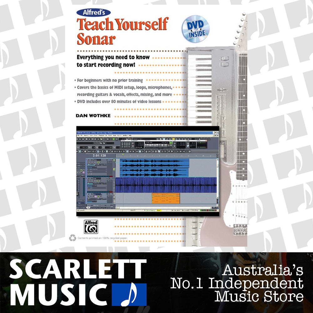 Alfred's Teach Yourself Sonar Book/DVD — view 2