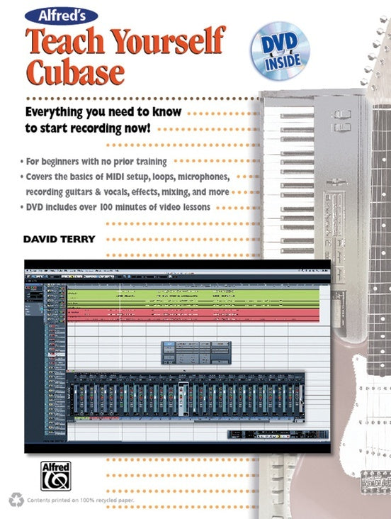 Alfred's Teach Yourself Cubase Book/DVD