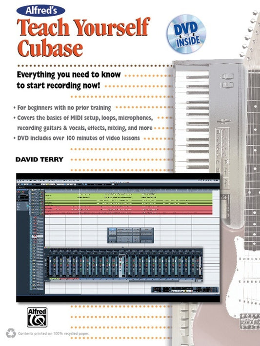 Alfred's Teach Yourself Cubase Book/DVD