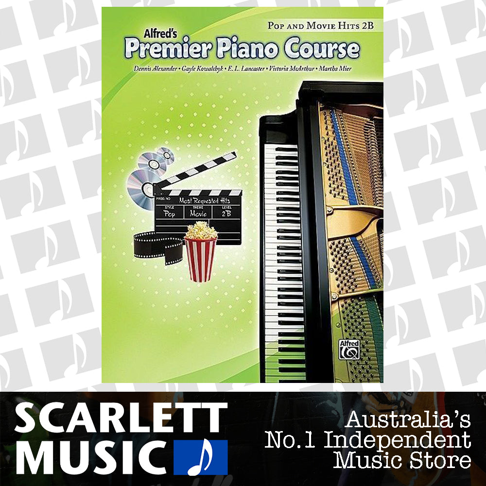 Alfred's Premier Piano Course - Pop and Movie Hits Book 2B Songs — view 2