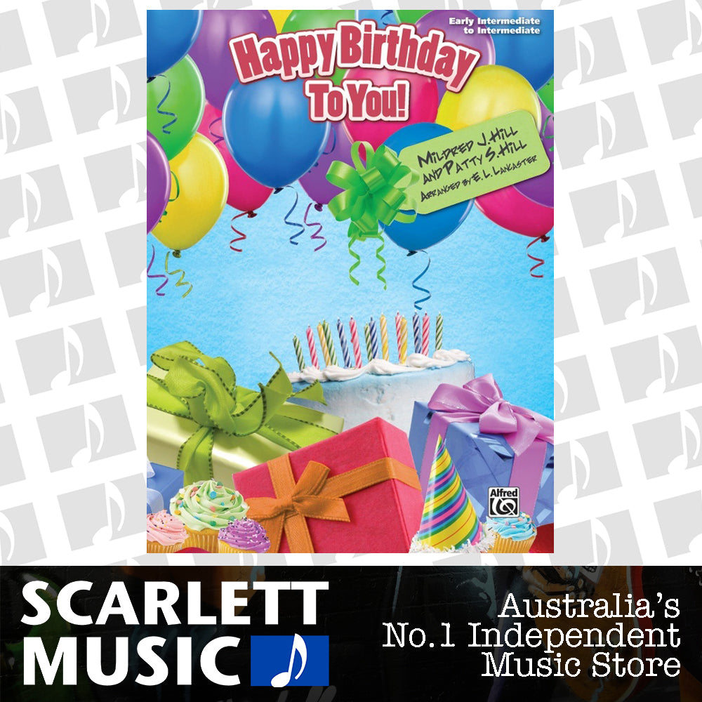 Happy Birthday To You S/S  Early Intermed To Inter — view 2