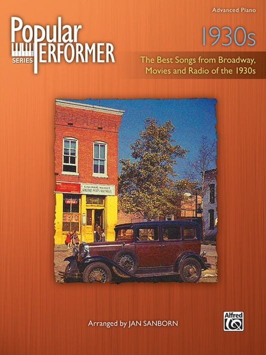 Popular Performer 1930S Adv Piano
