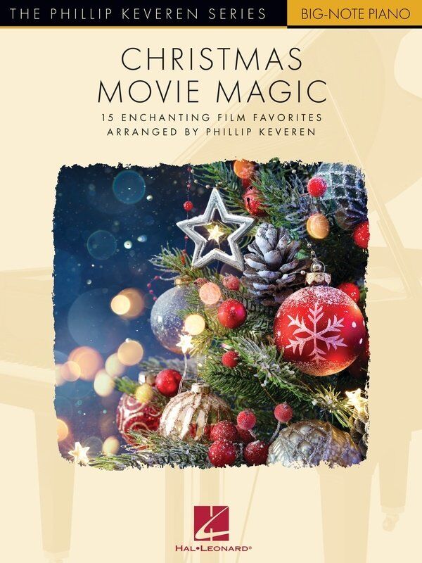 Christmas Movie Magic Keveren Big Note Piano Collection