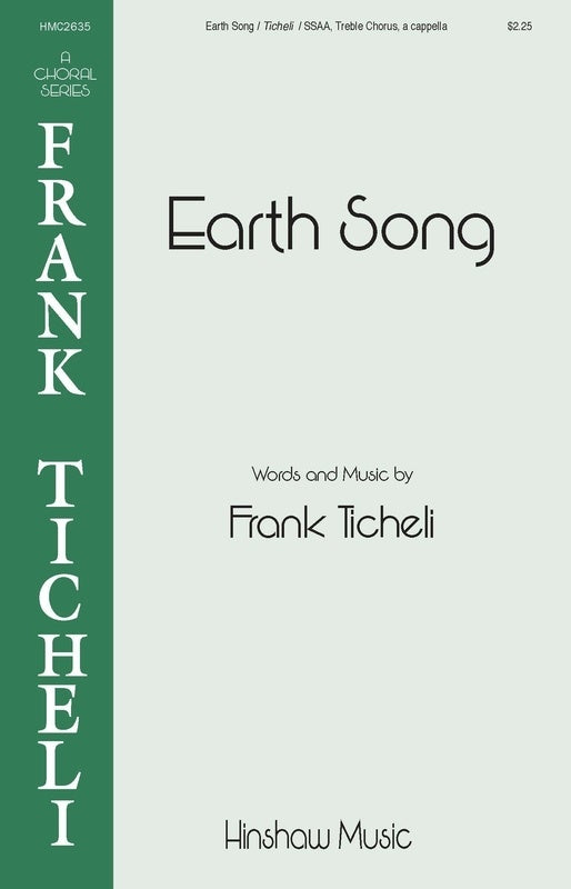 Earth Song SSAA A Cappella
