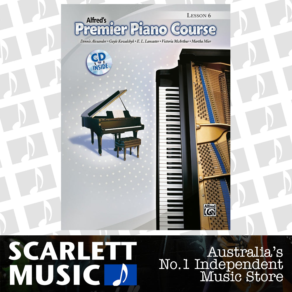 Premier Piano Course Lesson 6 Book/CD — view 2