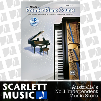 Premier Piano Course Lesson 6 Book/CD — view 2