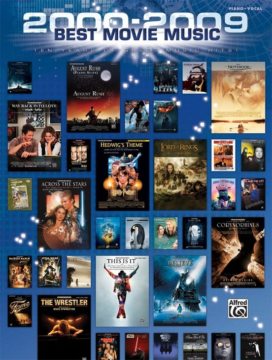 2000-2009 Best Movie Music PVG Sheet Music