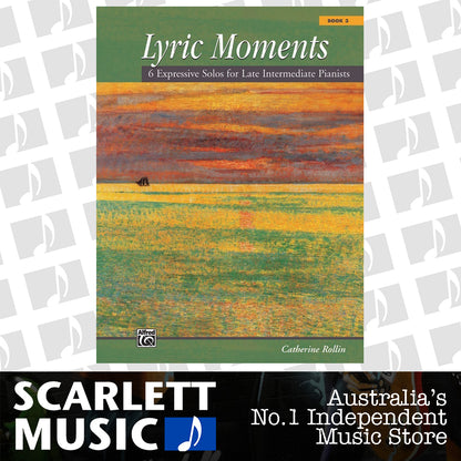 Lyric Moments Book 3 Late Intermediate Piano — view 2