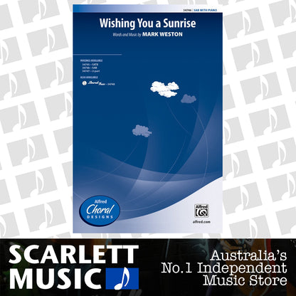 Wishing You a Sunrise SAB Choral Sheet Music — view 2