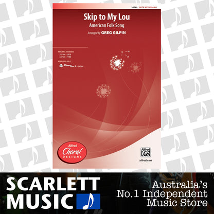 Skip to My Lou SATB Choral Sheet Music — view 2