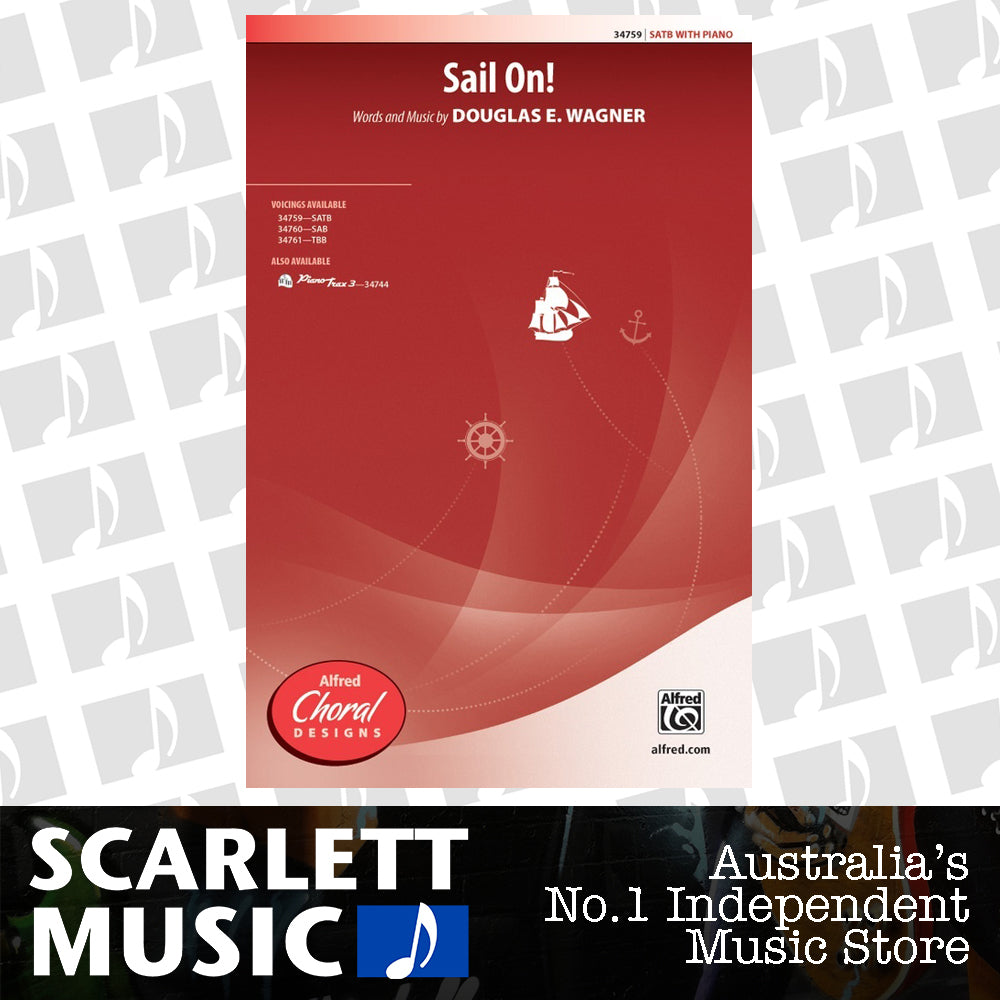 Sail On SATB — view 2