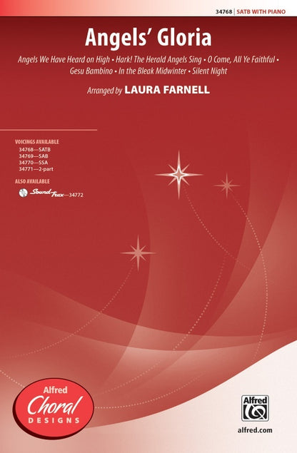 Angels Gloria SATB Choral Sheet Music