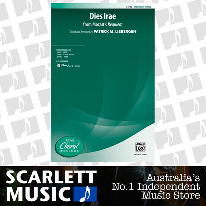 Dies Irae From Mozart's Requiem TTBB — view 2