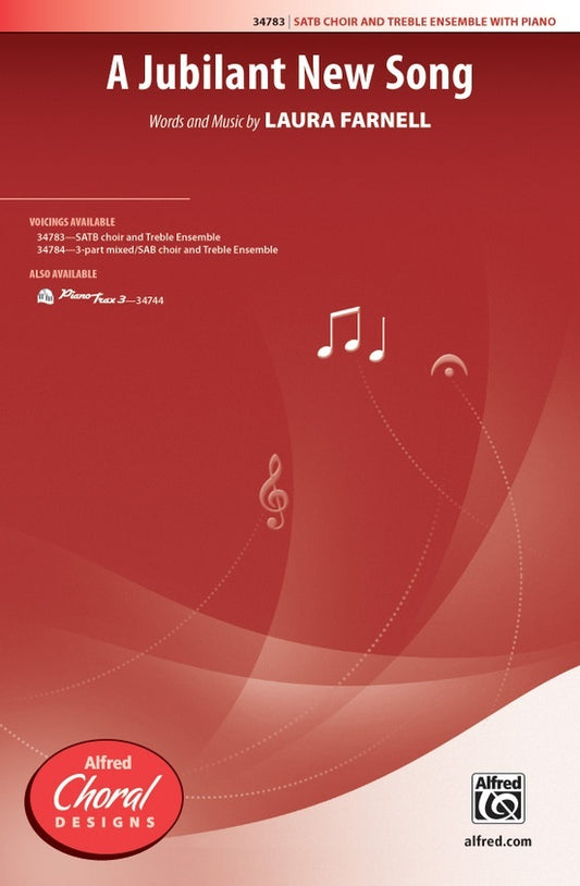 A Jubilant New Song SATB Choral Sheet Music