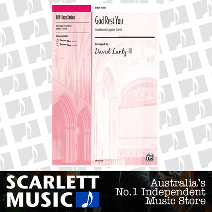 God Rest You SATB — view 2