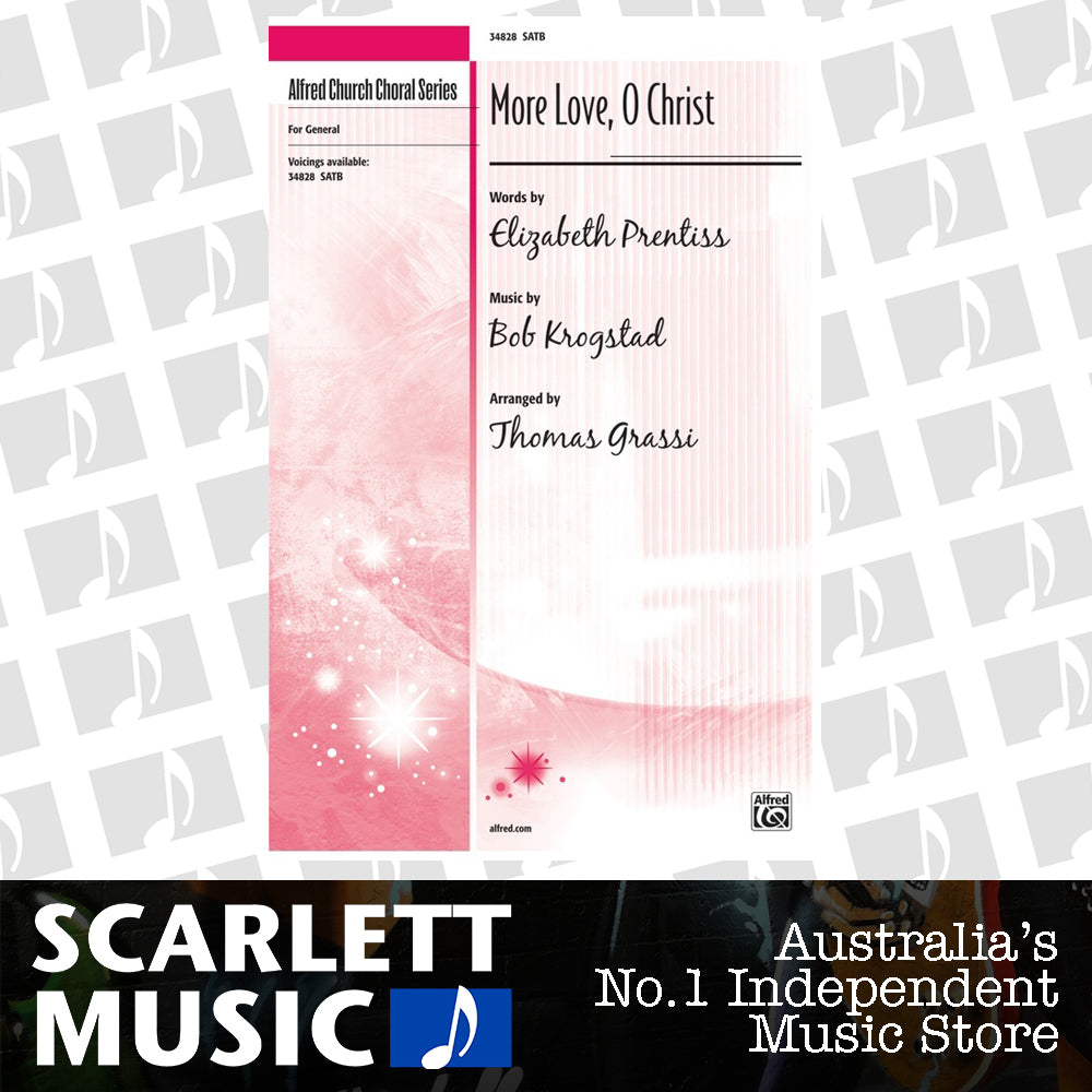 More Love O Christ SATB — view 2