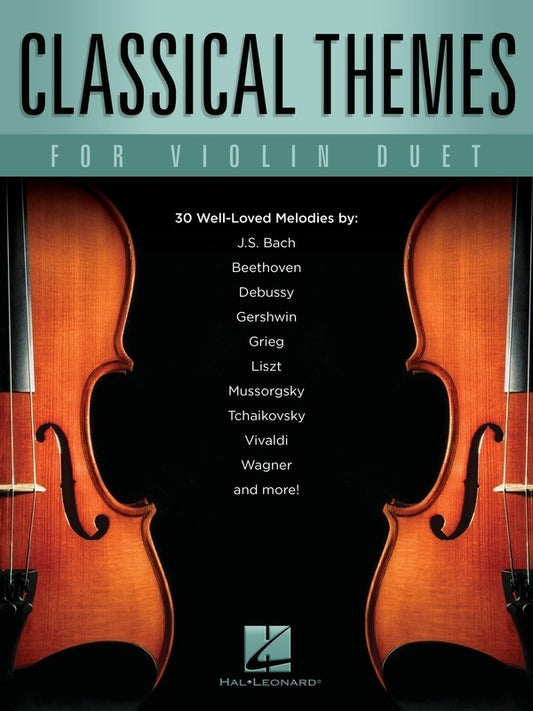 Classical Themes For Violin Duet Softcover Book (Violin)