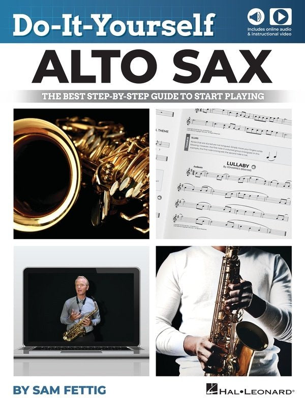 Do-It-Yourself Alto Sax Book by Hal Leonard
