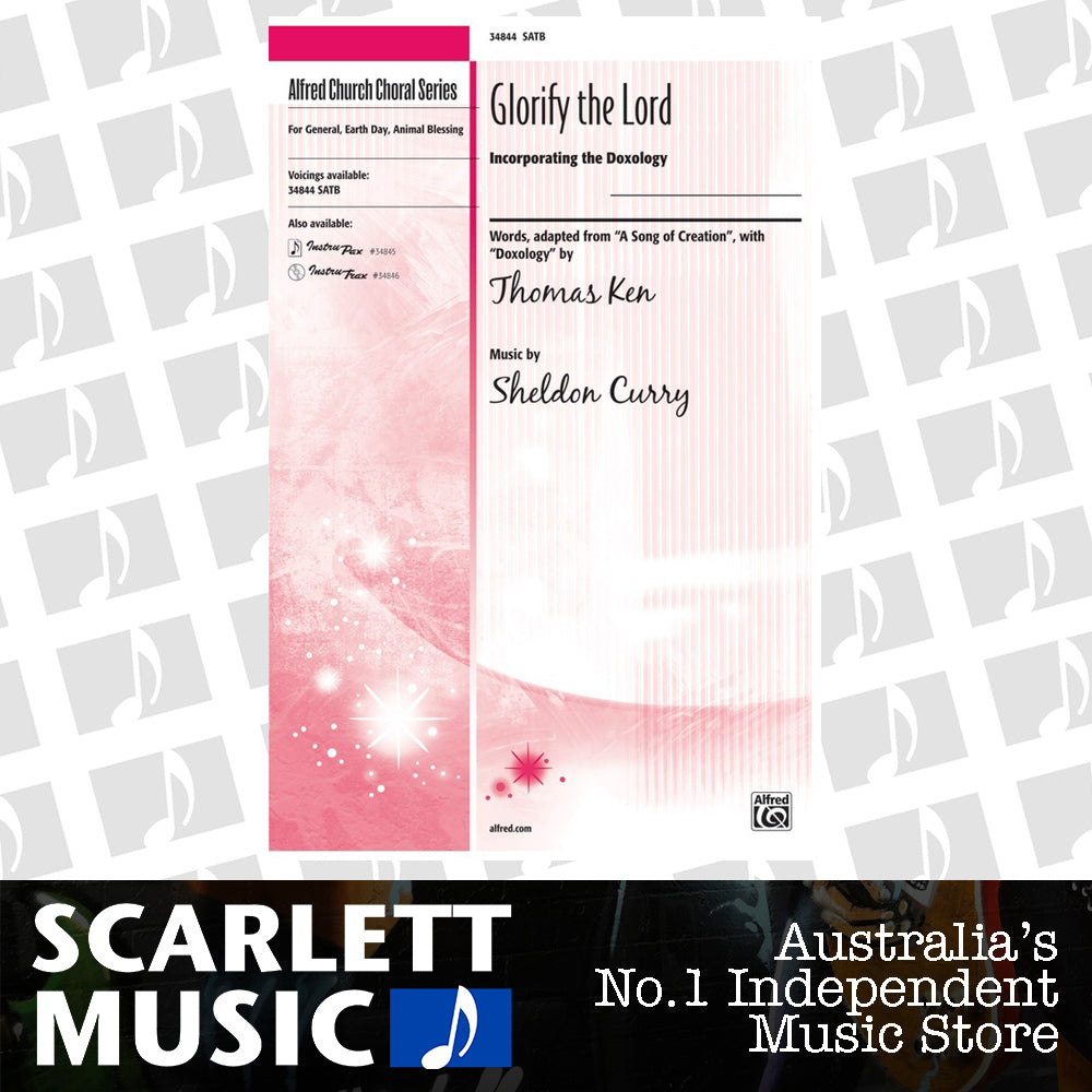 Glorify The Lord SATB — view 2