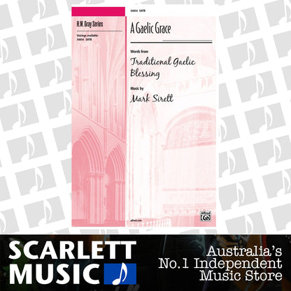 A Gaelic Grace SATB Choral Sheet Music — view 2
