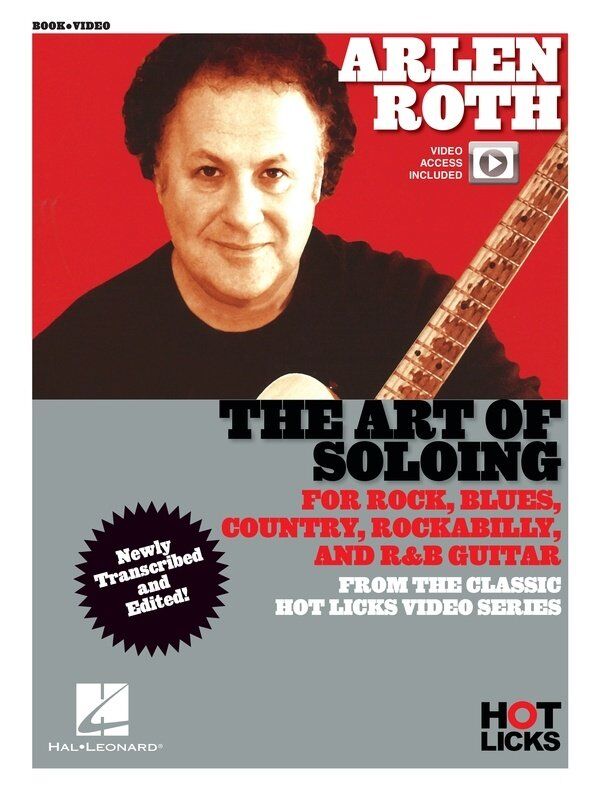 Arlen Roth - The Art of Soloing Guitar Tab Book with Online Video Access