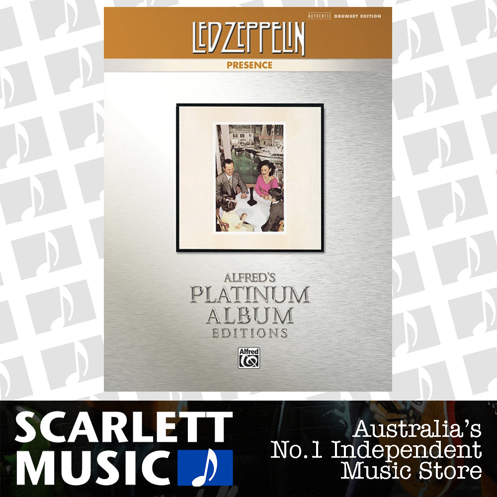 Led Zeppelin Presence Platinum Drums — view 2