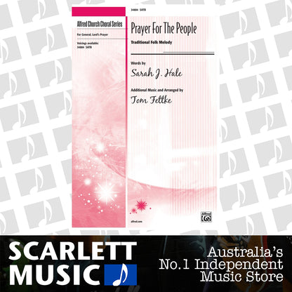 Prayer For The People SATB — view 2