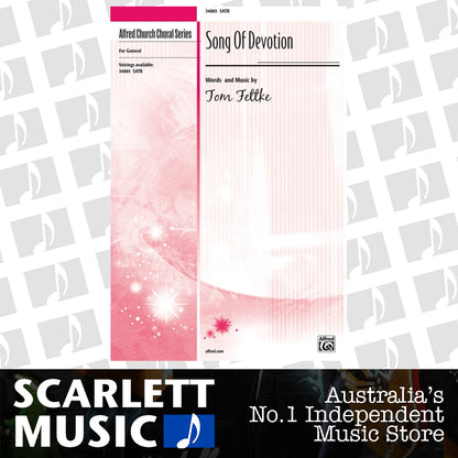 Song of Devotion SATB Choral Sheet Music — view 2