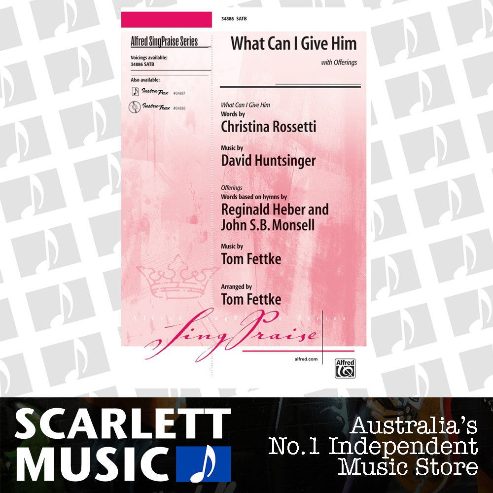 What Can I Give Him SATB Choral Sheet Music — view 2