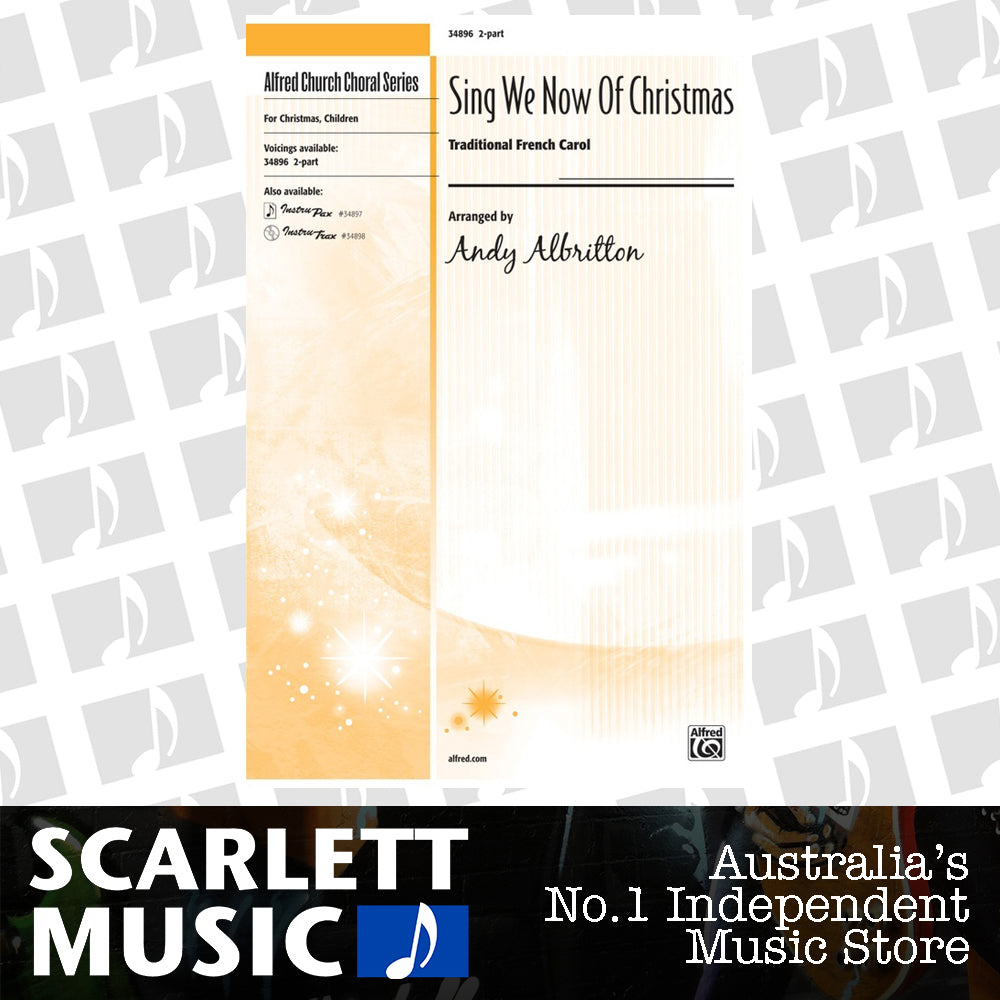 Sing We Now of Christmas Choral Accompaniments — view 2