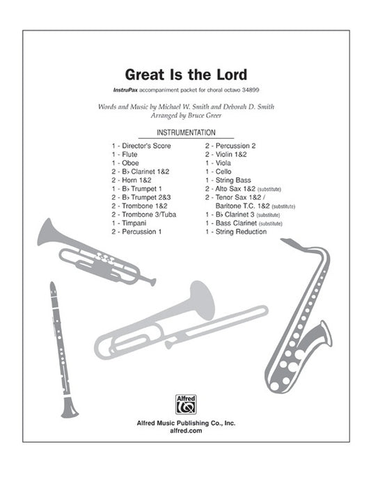 Great Is The Lord Instrupax
